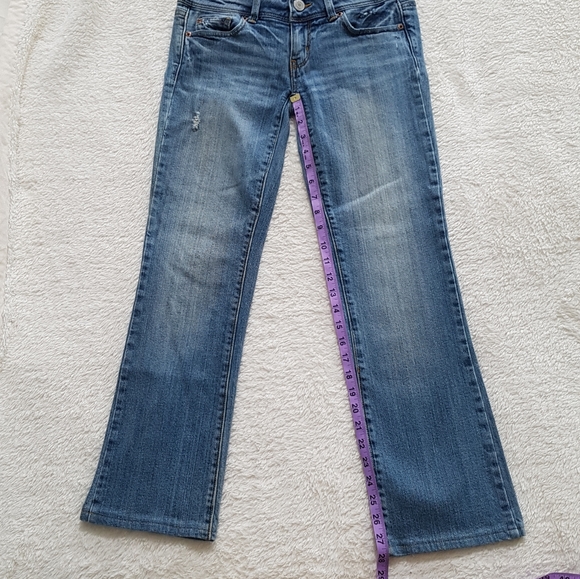 American Eagle slim boot light wash jeans size 2 - Picture 11 of 11